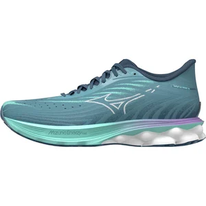 Chaussures Mizuno Wave Skyrise 6 gris vert lilas femme - 36.5 pas cher