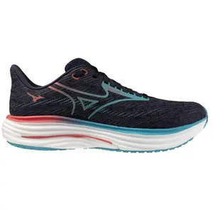 Chaussures Mizuno Wave Rider 29 noir bleu rouge - 39 pas cher