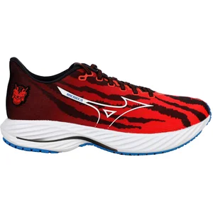 Chaussures Mizuno Wave Rider 28 Rouge Bleu SS25 Unisexe, Taille 41 - EUR pas cher