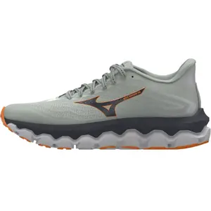 Chaussures Mizuno Wave Horizon 8 vert argile noir - 44 pas cher