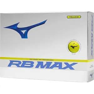 Mizuno Balles de golf RB Max - Lot de 12, jauneVendu parall4golf