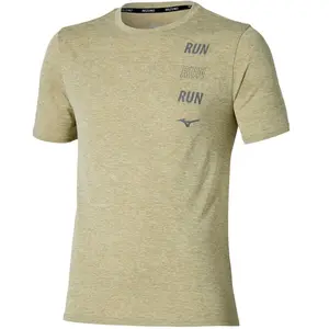 Maillot Mizuno Core Run Vert L J2GAD00839 pas cher