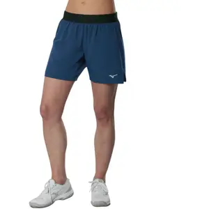 Mizuno - Core 5.5 Short - Short running femme Estate Blue - S pas cher