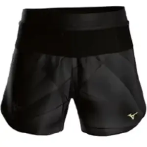 Short femme Mizuno Graph Noir XS J2GBD25090