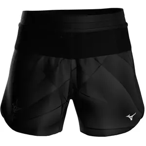Short femme Mizuno Graph Noir M J2GBD25090 pas cher