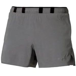 Short Mizuno Tech Light Gris L J2GBD00208 pas cher