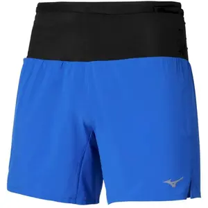 Mizuno - Multi Pocket Short - Short running homme Dazzling Blue - XXL pas cher