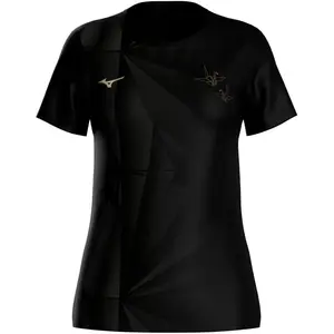 Comparateur de prix : Mizuno - Active Dryaeroflow Graphic SS Tee - T-shirt femme Yamaori - S