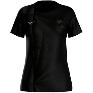 Comparateur de prix : Mizuno - Active Dryaeroflow Graphic SS Tee - T-shirt femme Yamaori - L