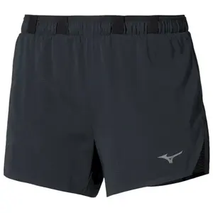 Mizuno - Tech Light Split 3.5" Short - Short running femme Black - M pas cher
