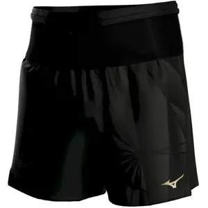 Short Mizuno Graphic Noir L J2GBD05090 pas cher