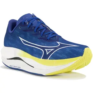 Comparateur de prix : Chaussures Mizuno Wave Rebellion Flash 3 bleu jaune blanc - 45