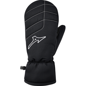 Mizuno Gants moufles d'hiver, noir pas cher