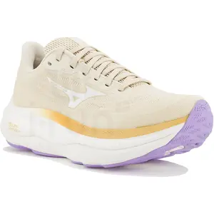 Mizuno Wave Sky 9 Chaussures de sport femme Beige 36.5 pas cher