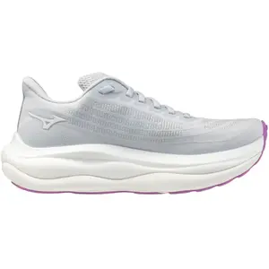 Chaussures Mizuno Wave Sky 9 gris lilas femme - 38 pas cher