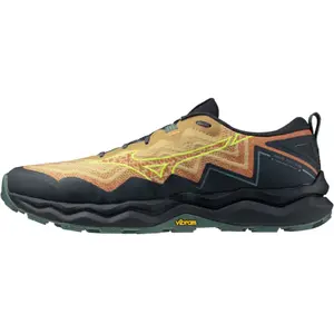 Mizuno Wave Daichi 9 Chaussure trail Hommes-rouge, jaune, Pointure 45 pas cher