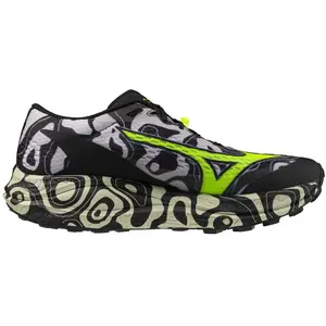 Mizuno Neo Accera Chaussure trail Unisex-bleu, jaune, Taille 46,5 pas cher