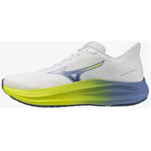 Baskets Mizuno Fortrush blanc jaune bleu femme - 41 pas cher