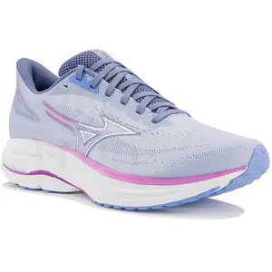 Chaussures Mizuno Wave Ultima 17 bleu lilas blanc femme - 40 pas cher