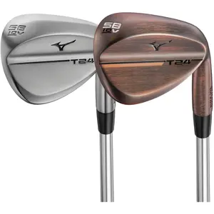 Mizuno T24 White Satin Club de golf - wedge Main droite 56° 12°