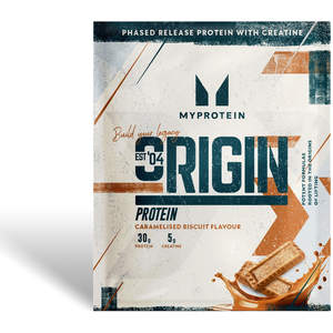 MyProtein Origin Protein, with Creatine (Sample) - 1portions - Caramel BiscuitVendu parmyprotein