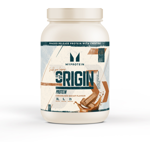 MyProtein Origin Protein (avec Créatine) - 25portions - Caramelised Biscuit pas cher
