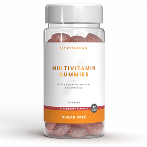 Comparateur de prix : Myvitamins Gummies Multivitaminés - Fraise - 60gommes à mâcher - Sugar Free Strawberry