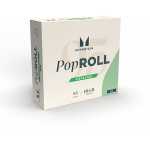 MyProtein Pop Rolls - 6 x 27g - Pistache pas cher