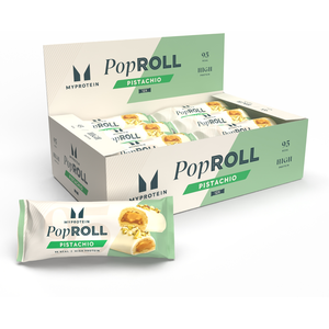 MyProtein Pop Rolls - 12 x 27g - Pistache pas cher
