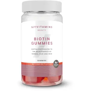 Comparateur de prix : Myvitamins Biotin Gummies - 60gommes à mâcher - Pastèque