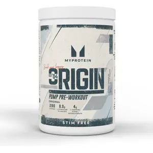MyProtein Origin pré-entraînement sans stimulants - 600G - 30portions - Original pas cher