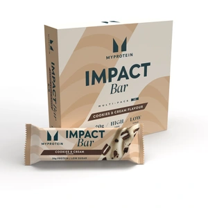 MyProtein Barre protéinée Impact - 6 x 64g - Cookies et crèmeVendu parmyprotein