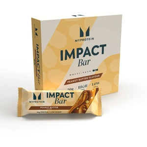 MyProtein Barre protéinée Impact - 6 x 64g - Beurre d'arachidesVendu parmyprotein