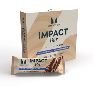 MyProtein Barre protéinée Impact - 6 x 64g - Chocolat Noir et Sel MarinVendu parmyprotein