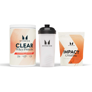 Comparateur de prix : Clair Whey Isolat 488g Limonade aux framboises Myprotein Proteine