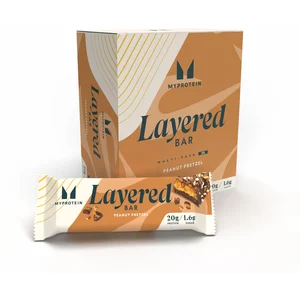 MyProtein Barre protéinée à couches - 6 x 60g - Chocolate Peanut PretzelVendu parmyprotein