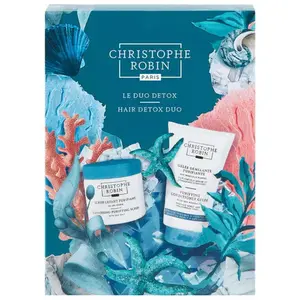 Christophe Robin Cleansing Scalp Scrub Home & Away Duo pas cher