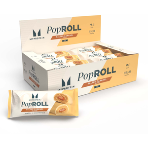 MyProtein Pop Rolls - 12 x 27g - Nouveau - Caramel salé