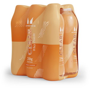 Comparateur de prix : MyProtein Clear Protein Water   RTD (lot de 6) - 6 Pack - Orange & Mangue