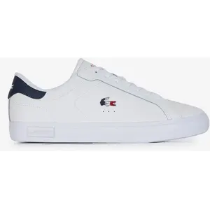 Chaussures Lacoste Powercourt Couleur blanc pur bleu - 41 pas cher