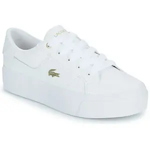Comparateur de prix : Chaussures Lacoste Ziane Platform Logo blanc pur femme - 39