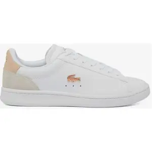 Comparateur de prix : Chaussures Lacoste Carnaby Set blanc rose clair femme - 42