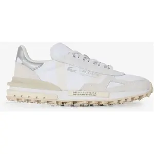 Lacoste Elite Active Blanc/argent pas cher