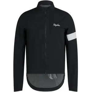 Veste impermeable rapha core rain jacket noir blanc homme pas cher