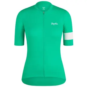 Rapha - Women's Core Lightweight Jersey - Maillot vélo femme Fresh Green / White - XXS pas cher