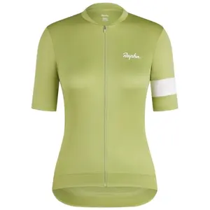Rapha - Women's Core Jersey - Maillot vélo femme Fern / White - XL pas cher