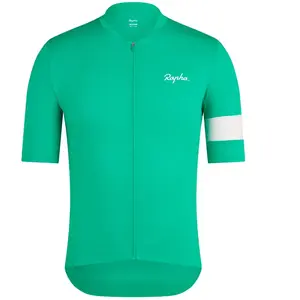 Rapha - Men's Core Lightweight Jersey - Maillot vélo homme Fresh Green / White - XXL