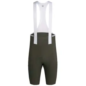 Rapha - Men's Brevet Element Cargo Bib Shorts - Cuissard vélo homme Dark Green / White - XXL