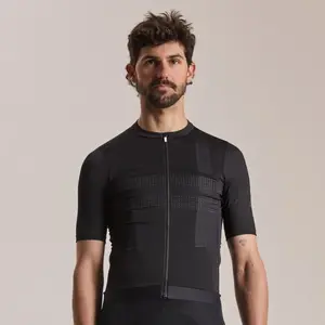 Rapha - Men's Brevet Lightweight Jersey III - Maillot vélo homme Black / Black - XXL pas cher