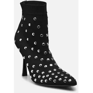 Pandara Studs Knit Boot par Karl Lagerfeld Noir 38 FemmeVendu parsarenza